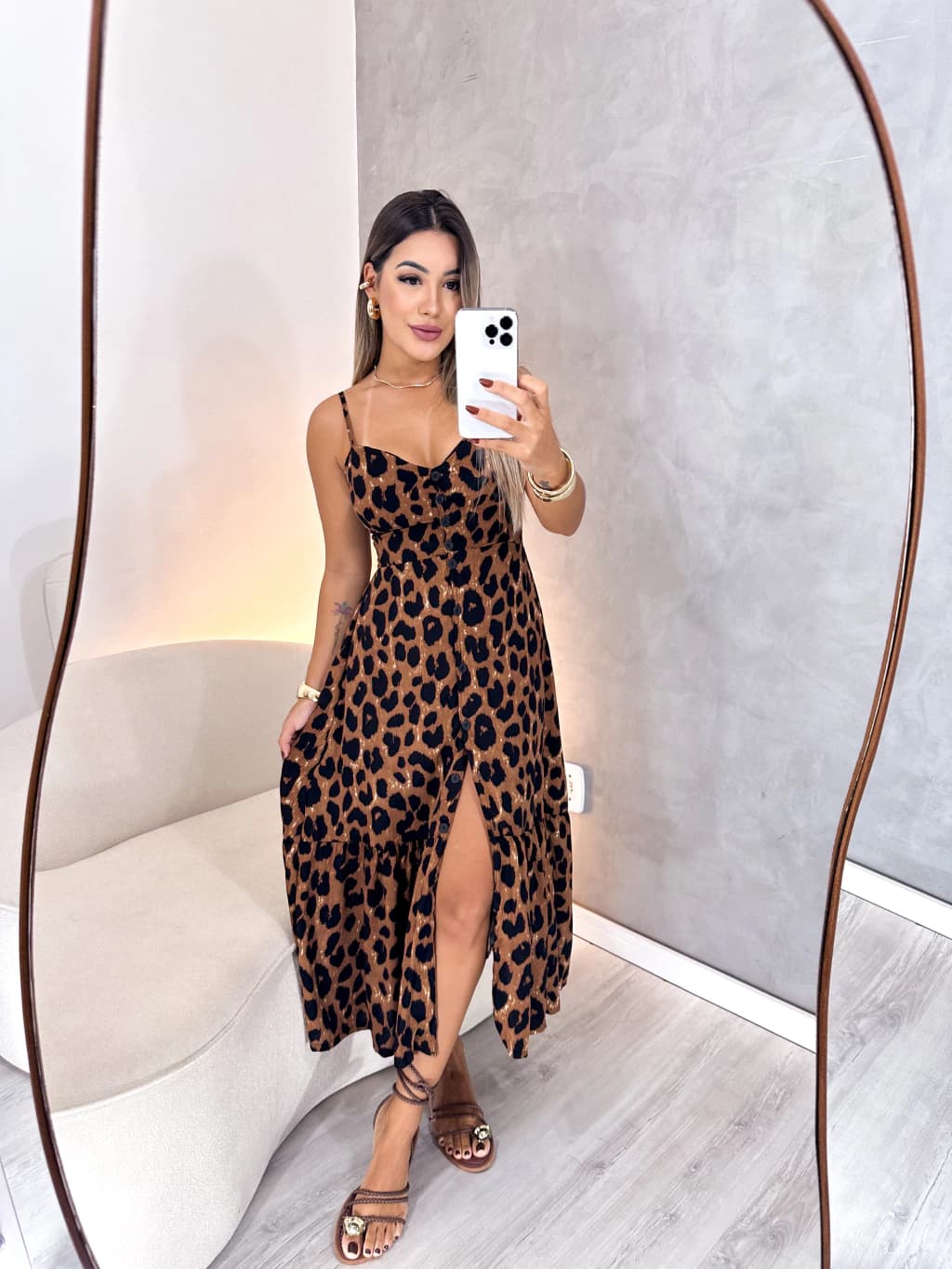 Vestido Helena (Animal print)